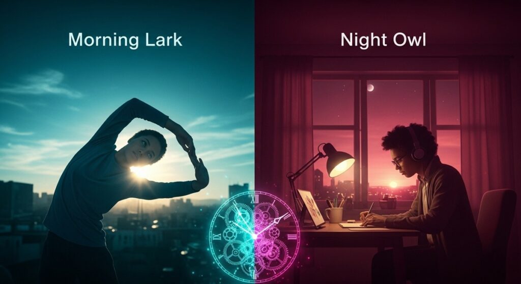 The 'I'm Just Not a Morning Person!' Brain | The Science of Chronotypes (And How to Work With Your Inner Clock) 2