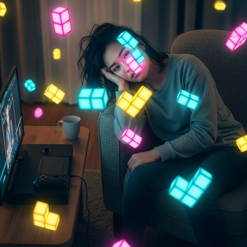 The 'Game Over' Brain | Why Your Mind Keeps Playing After You Stop (The Tetris Effect) 2