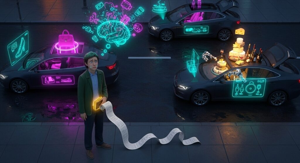 The ‘Autonomous Shopaholic’ Brain | Why Your Smart Car Might Be Your New Debt Collector 2