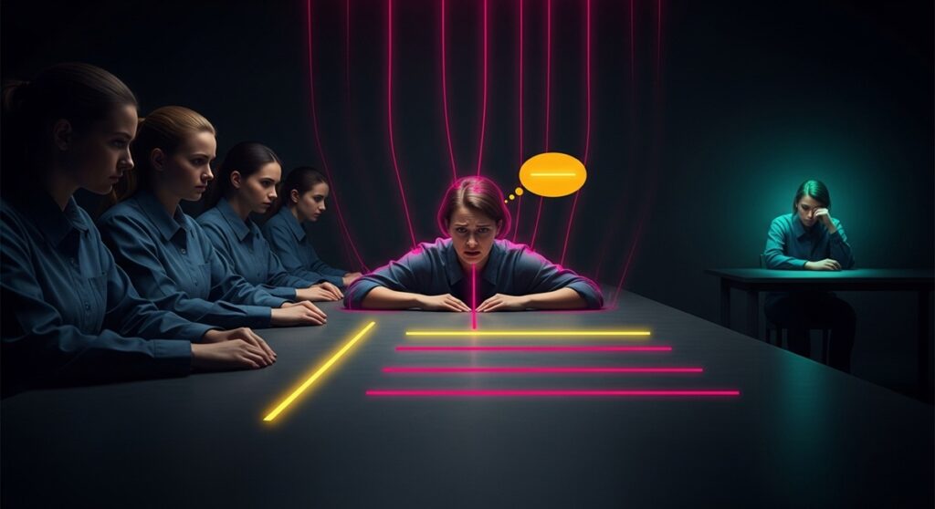 The ‘They Must Be Right!’ Brain | Why You Agree with the Group, Even When You Know It's Wrong (The Asch Effect) 2