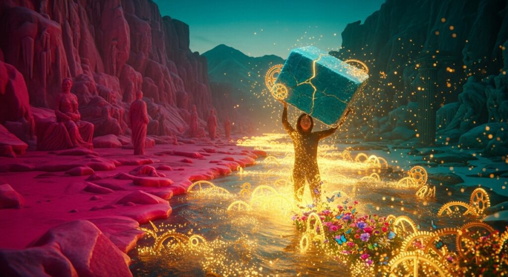 The River That Never Stays Still Why Your Brain Fears Change (The Flux Illusion) 2