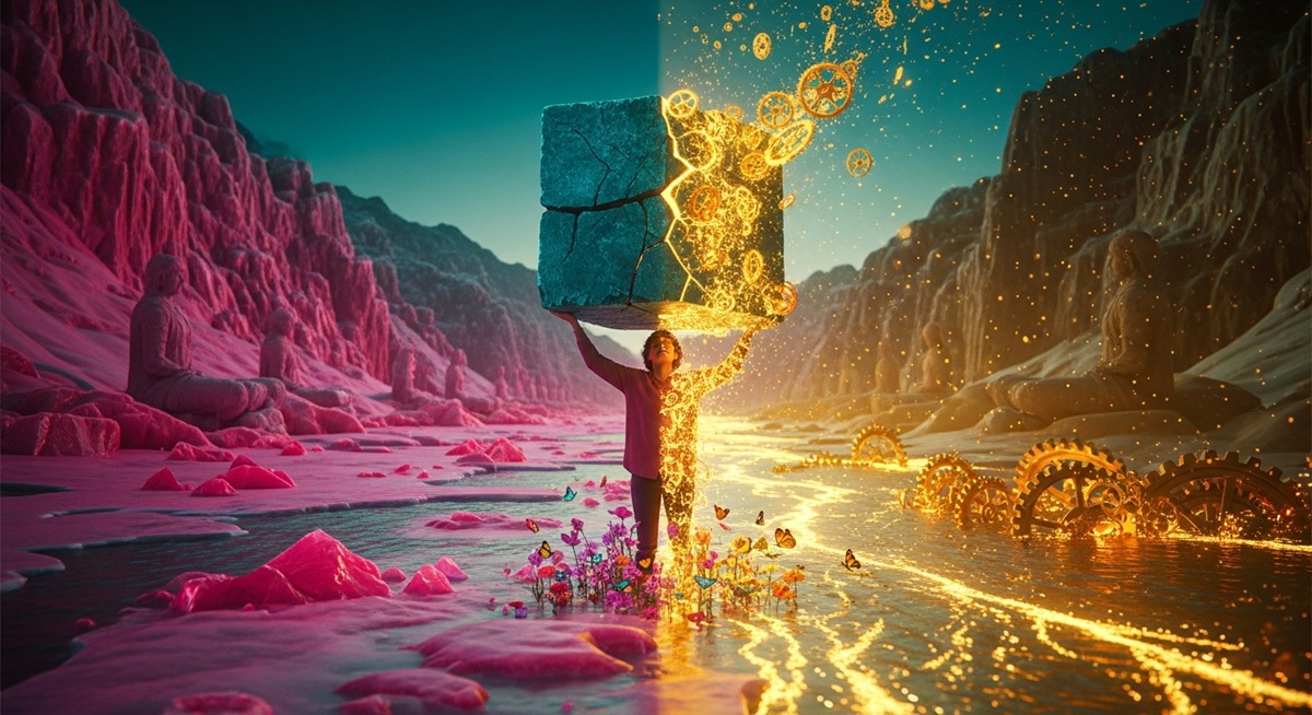 The River That Never Stays Still Why Your Brain Fears Change (The Flux Illusion) 1