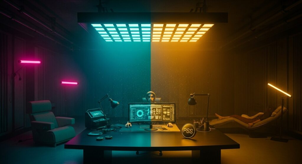 The Luminal Standard | Why Bio-Industrial Lighting is Essential 2